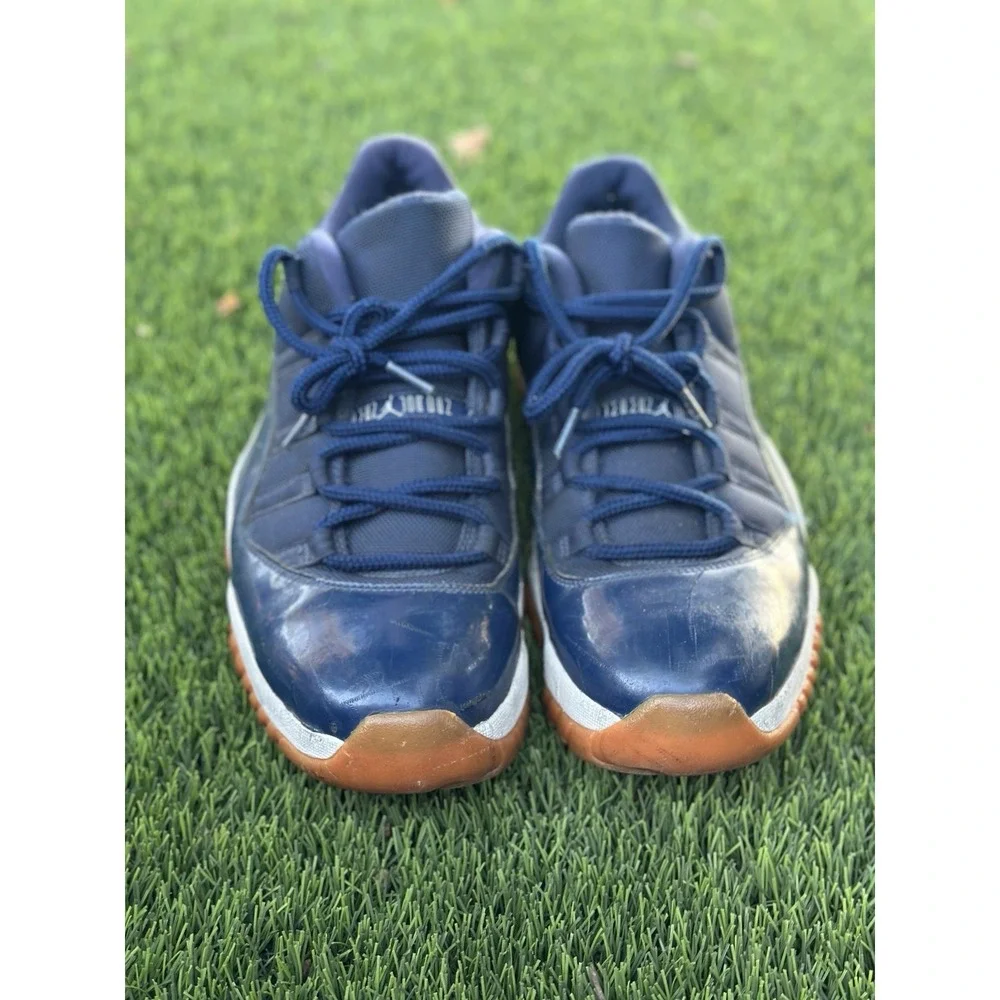 Size 13 - Air Jordan 11 Retro Low Navy Gum